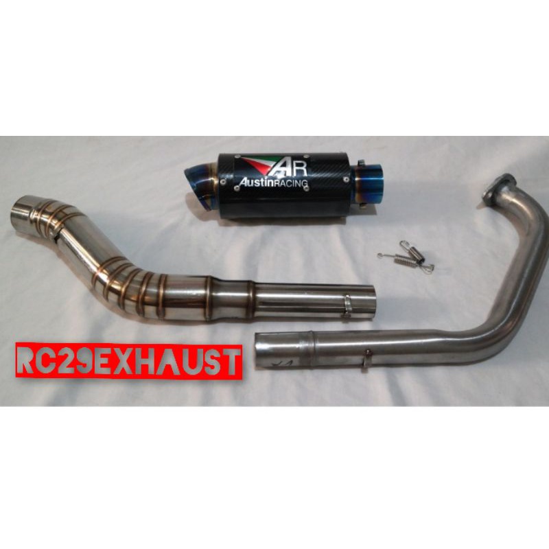 knlpot racing Austin Racing vixion fu cb cbr tiger verza