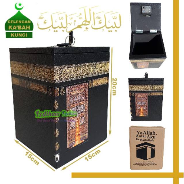 Celengan Kabah/Celengan Kabah Kunci/Celengan Hiasan/Celengan Souvenir