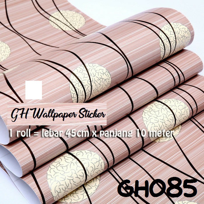 Wallpaper Dinding Wallpaper Stiker Wallpaper dinding Anak Walpaper Ukuran 45CM x 8Meter Motif Gh085 - Worldhome