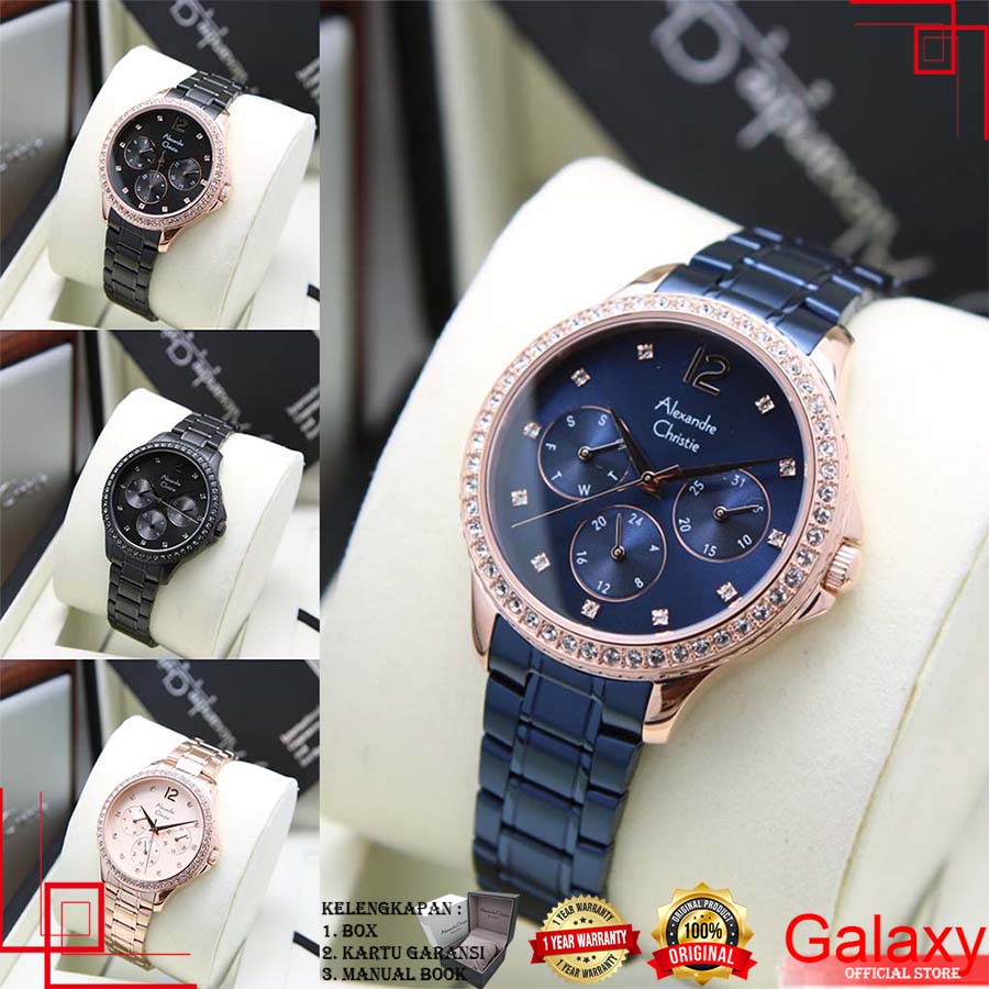 JAM TANGAN ORI ALEXANDER CHRISTIE WANITA ORIGINAL JAM TANGAN ALEXANDRE CHRISTIE WANITA JAM ALEXANDER