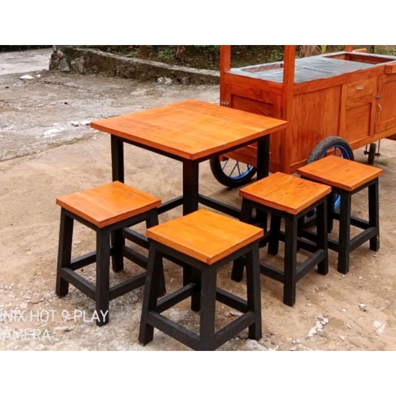 Set Meja Lesehan Meja & Kursi Cafe