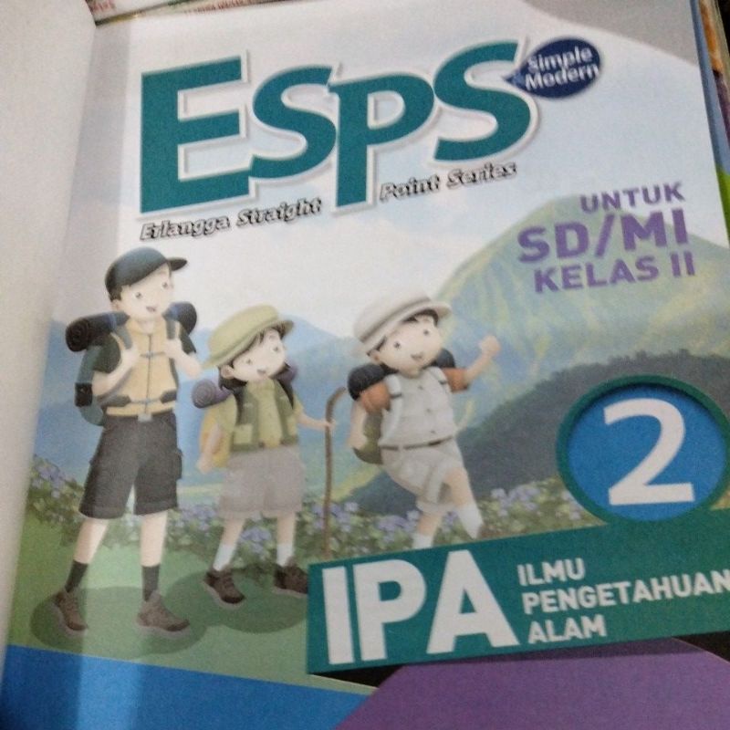 buku esps ipa/ilmu pengetahuan alam kelas 2 sd/II sd Erlangga revisi-2