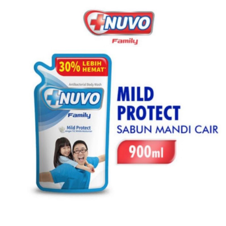 sabun mandi cair Nuvo 900 ml