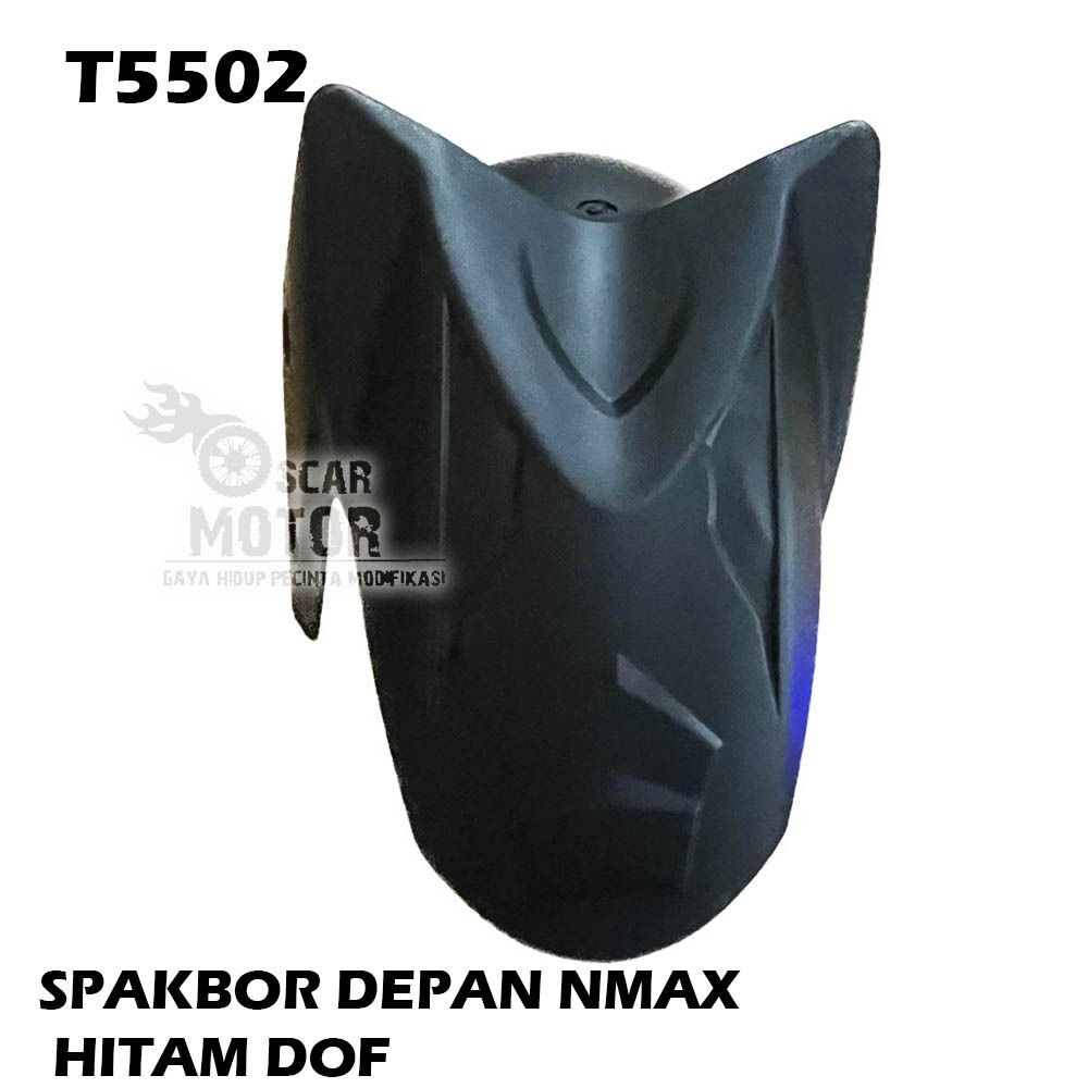 SPAKBOR DEPAN YAMAHA NMAX HITAM BLACK DOF MATH BLACK VARIASI COSTUM