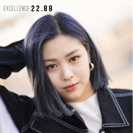 EXCELLENCE 22.88 hair color cream / cat pewarna rambut import blue black biru navy