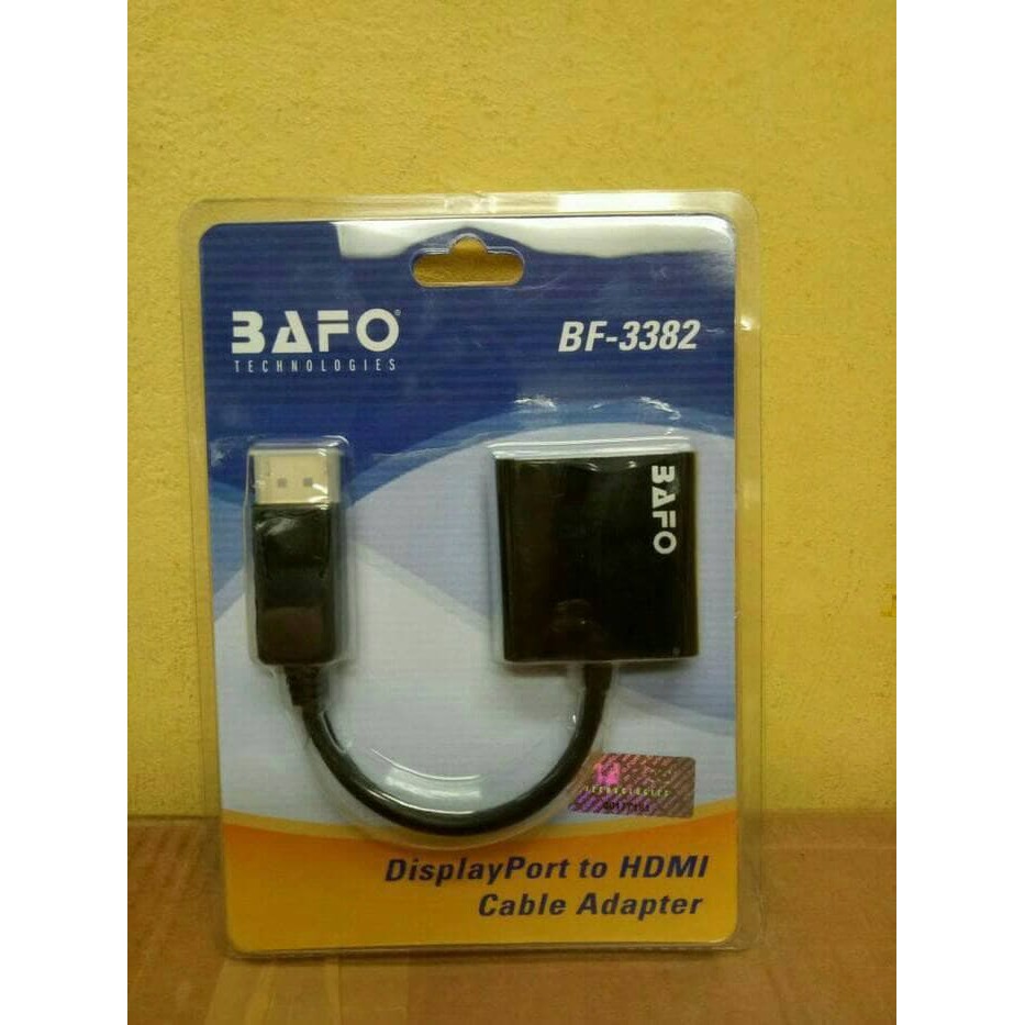 BAFO BF-3382 DisplayPort To HDMI