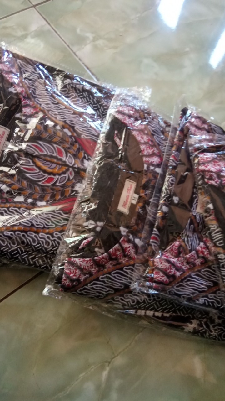 Gamis Batik S M L Xl Xxl 3xl 4xl 5xl 6xl 7xl