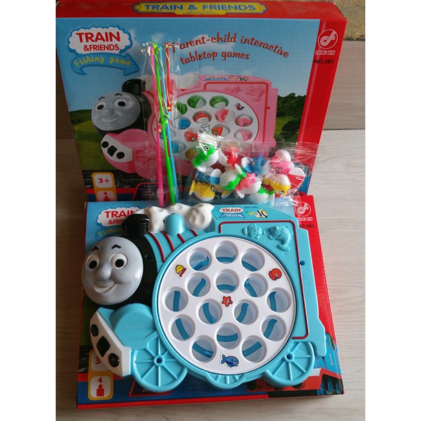 MAINAN TRAIN & FRIENDS FISHING GAME THOMAS MANCING IKAN NO.361