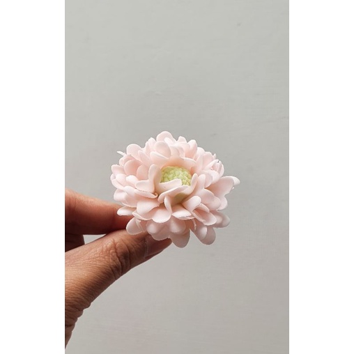 

scabiosa bunga gumpaste flower hiasan tart cake topper
