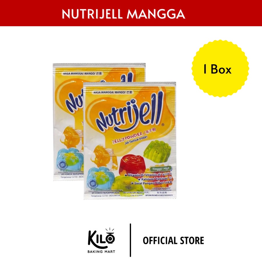 

Nutrijel Nutrijell Mangga / Nutrijell Pudding Rasa Mangga 1 Box