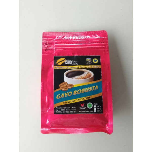 

Robusta Gayo Red Premium 100 gram | CUBE CO Takengon