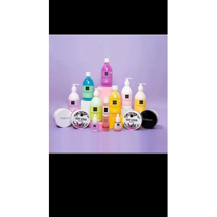 Scarlett Whitening Rangkaian Produk Scarlett