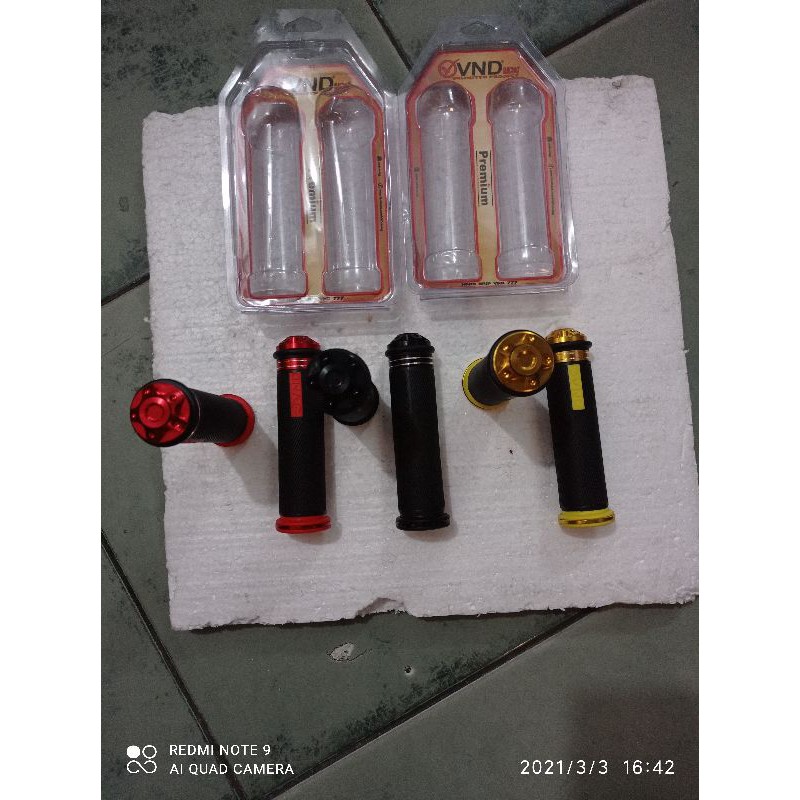 HANVAT - HANDGRIP JALU CNC VND RACING TYPE AK 777