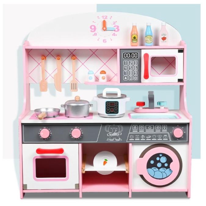 MAINAN ANAK JAPANESE PINK KITCHEN - MAINAN MASAK MASAKAN ANAK ---Terbaru---