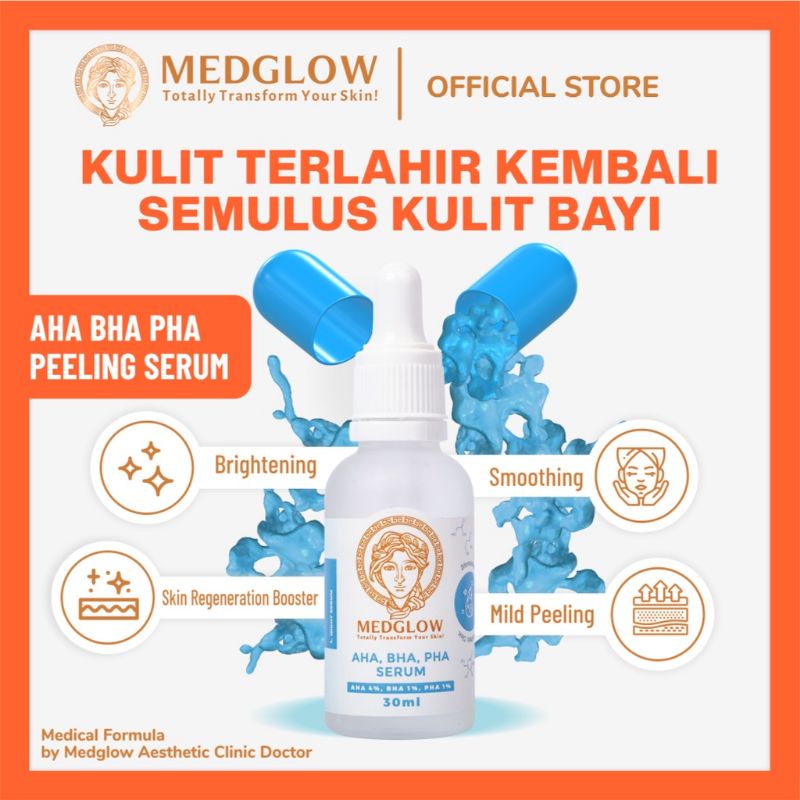 MEDGLOW CLINIC AHA BHA PHA Peeling Serum