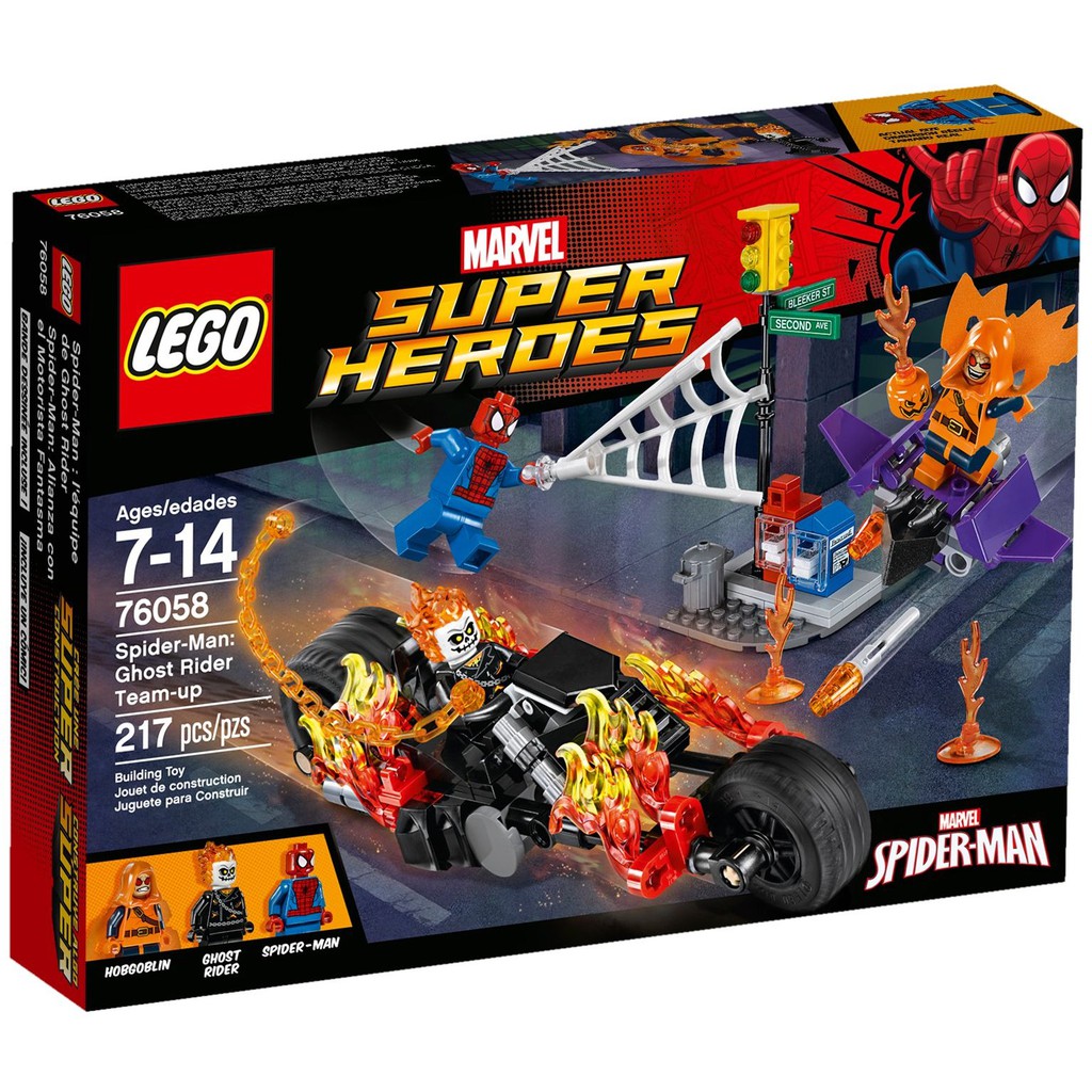 LEGO 76058 - SPIDER-MAN GHOST RIDER TEAM-UP