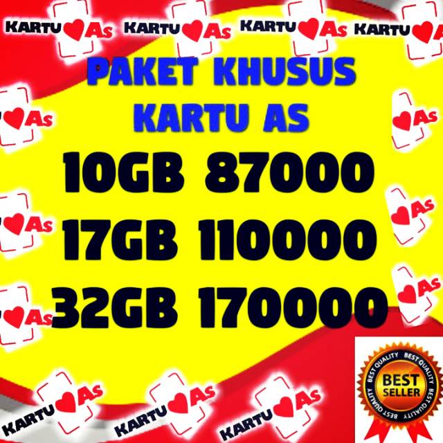 PaketData Kartu AS 0852 0851 0853