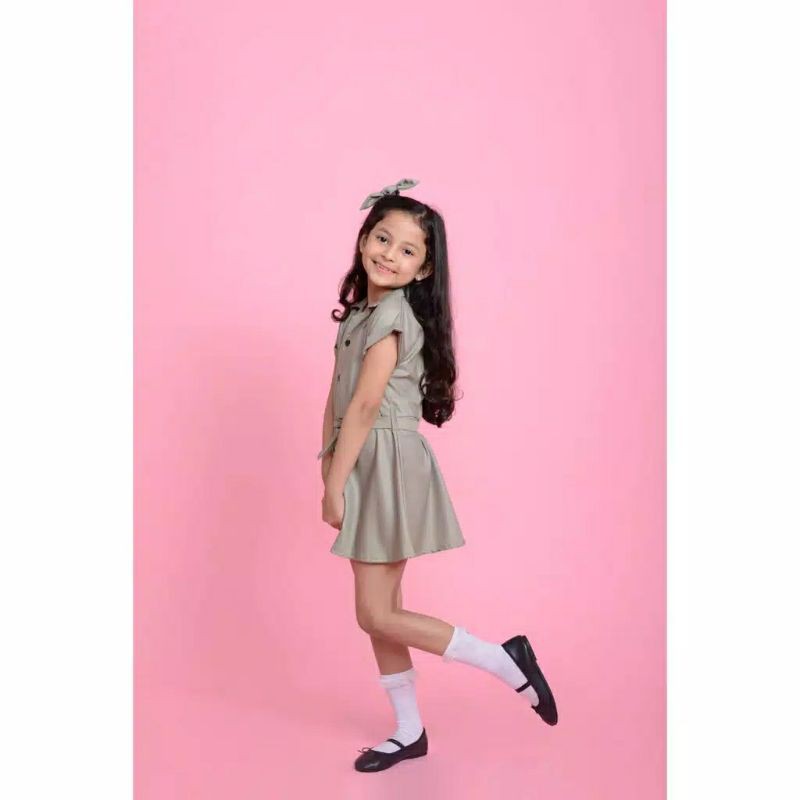 ALONA Dress PRINCESS Anak Perempuan baju terusan anak