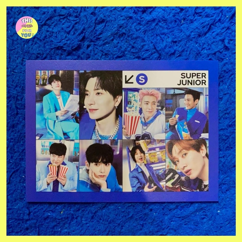 [READY] SUPER JUNIOR OFFICIAL POSTCARD PC 2021 WINTER SMTOWN SMCU EXPRESS ALBUM DONGHAE KYUHYUN YESU