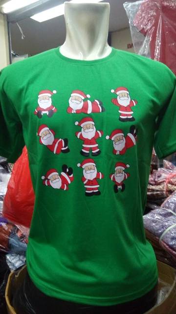 SALE STOCK Kaos Natal Katun Limited Edition Random