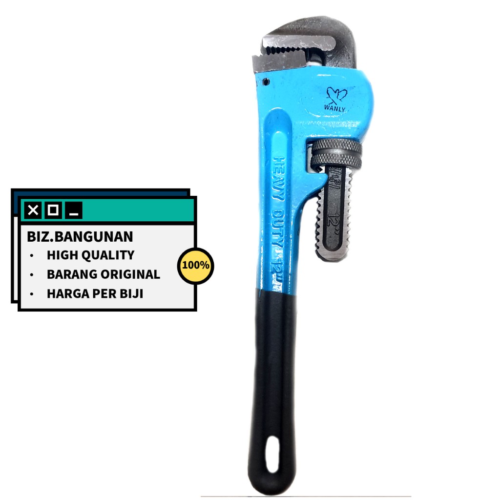 KUNCI PIPA WANLY 12&quot; INCH - PIPE WRENCH