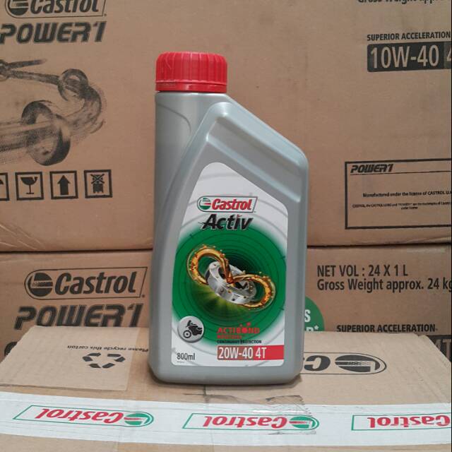 OLI MESIN MOTOR CASTROL ACTIV 800 ML