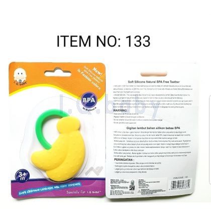 Iq Baby Soft SIlicone Natural Theeter