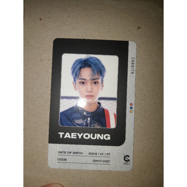 ID CARD CRAVITY TAEYOUNG