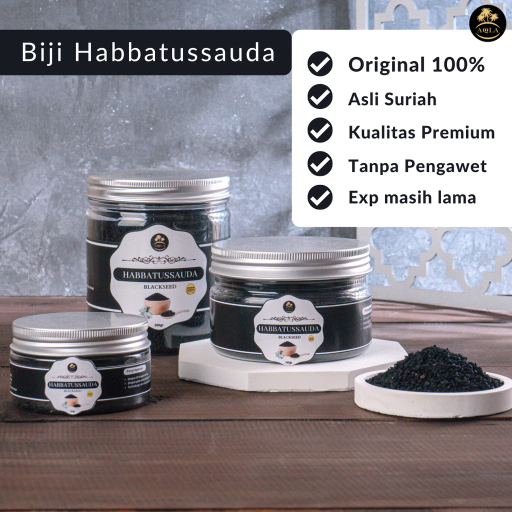 BIJI HABBATUSAUDA ASLI SURIAH/ HABBATUSSAUDA / HABATUSAUDA / BLACKSEED/JINTEN HITAM ALAMI ORIGINAL 100 %