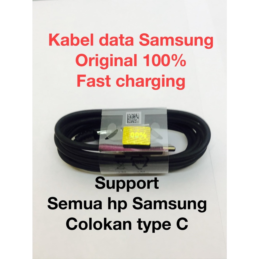 Kabel Data Samsung Type C Fast Charging S8 S8+ S9 S9+ S10 S10+ Original