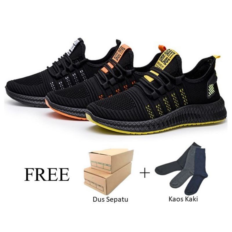 Sepatu Sneakers Import Pria Wanita / Septu Santai Runing Murah / Size 39/44