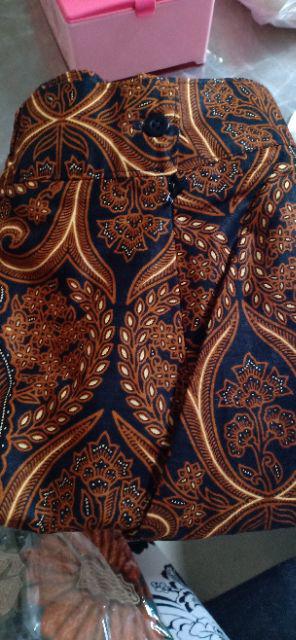 Celana Jogger Etnik Motif Batik Solo Asli Original Banyak Motif Bahan Premium