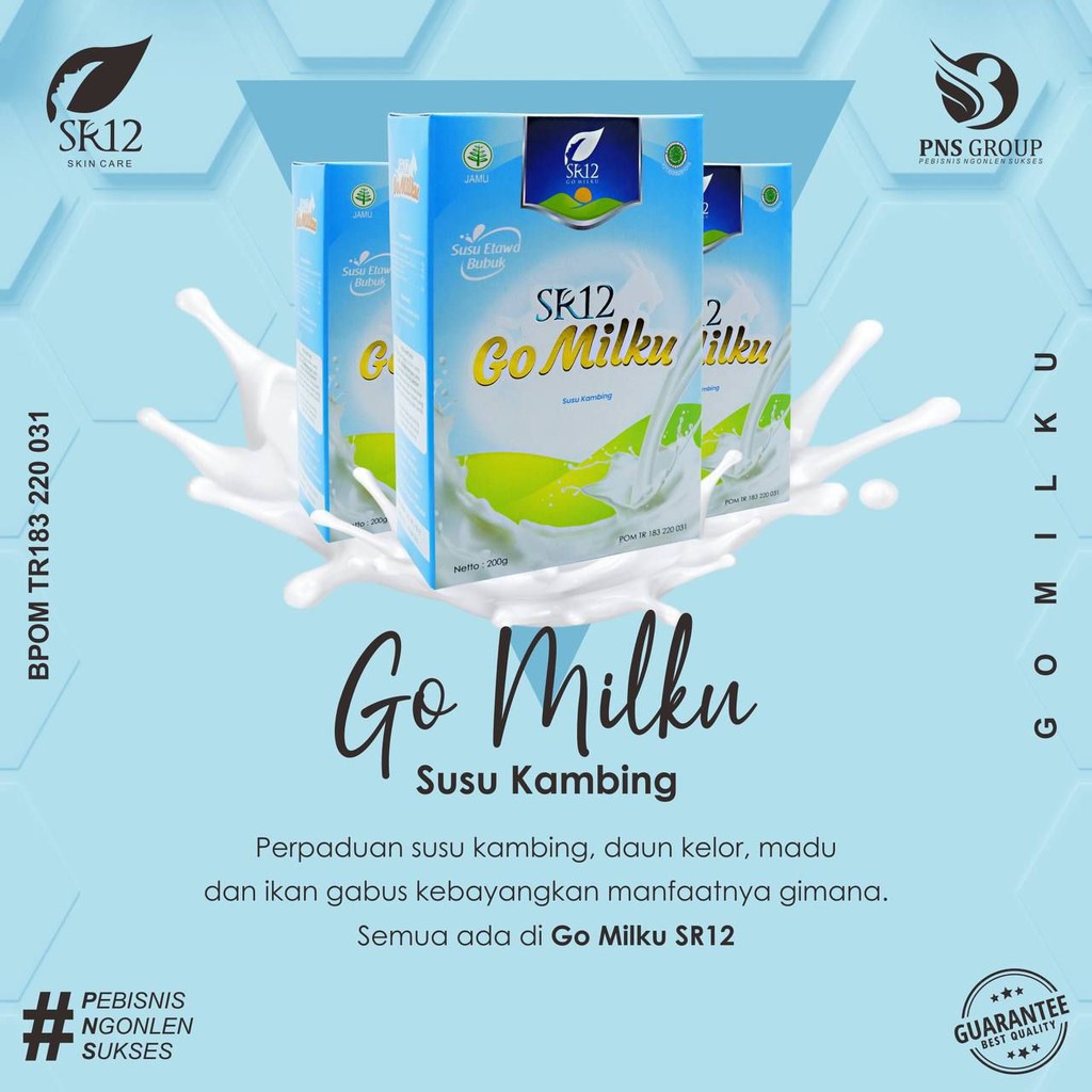 

GO MILKU SR12/SUSU K4MBING ET4WA SR12/SUSU ET4W4 ASLI/SUSU K4MBING/ETAWA MILK