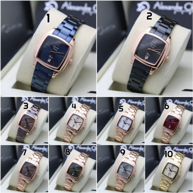 Jam Tangan Wanita Alexandre Christie 2454 AC2454 AC 2454 | Original