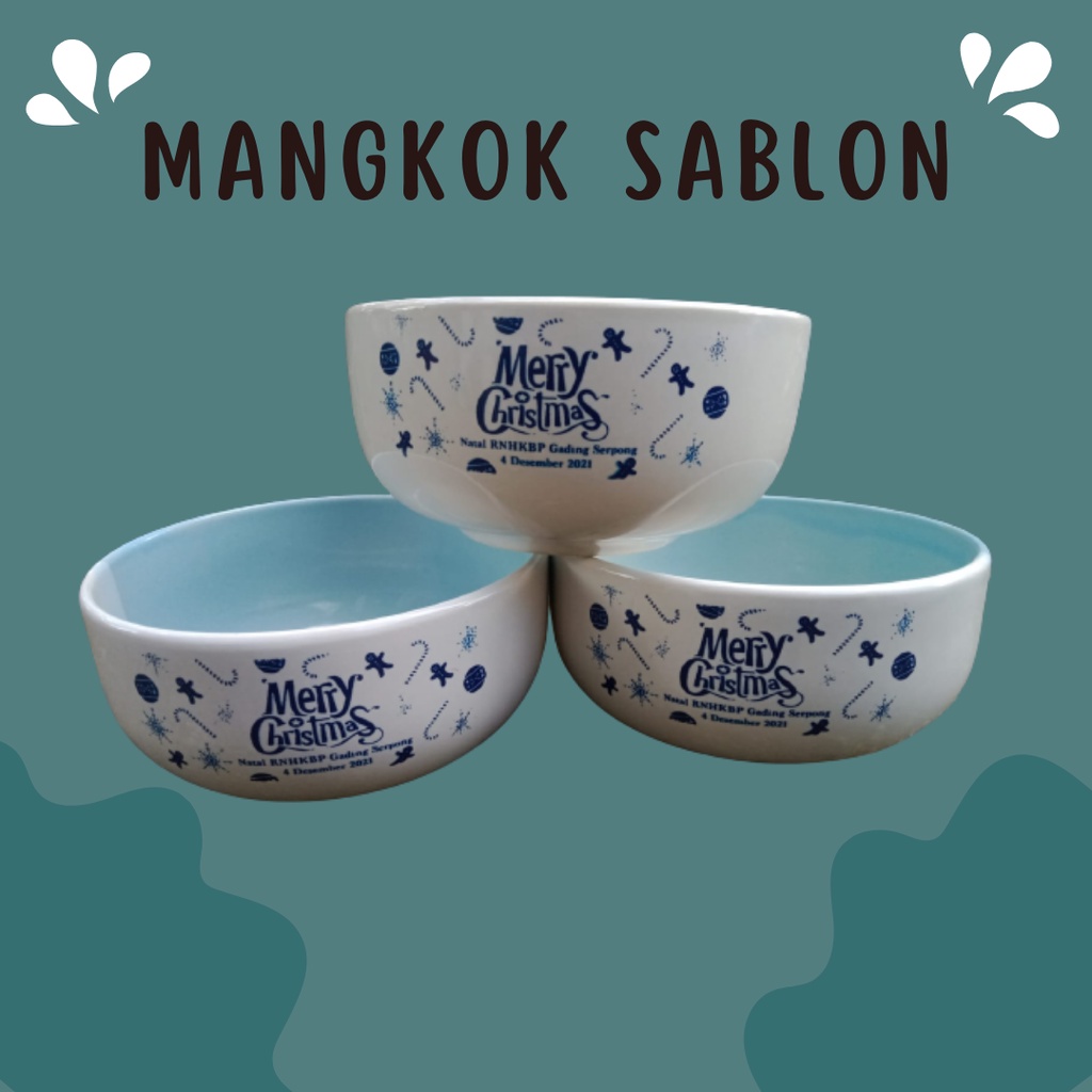 Mangkok Sablon,Souvenir Mangkok,Mangkok Sablon Murah,Custom Mangkok