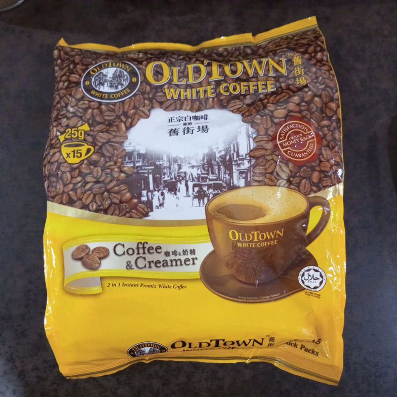 

Old Town White Coffee & Creamer