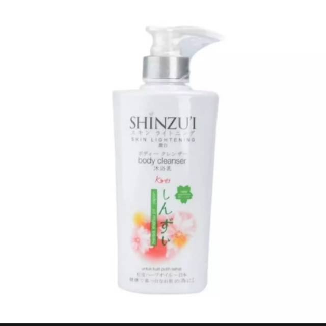 shinzui body cleanser 500 ml pump