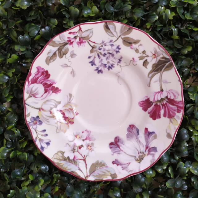  PIRING  KERAMIK  SANGO WHITE GISELLA SAUCER Shopee  Indonesia