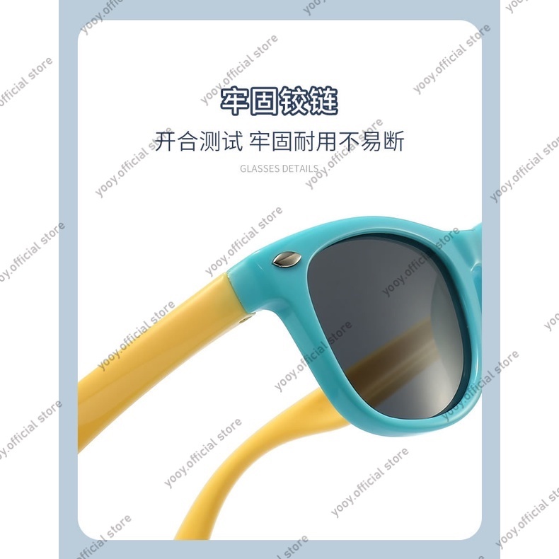 Fashion Retro Kids Polarized UV400 Sunglasses