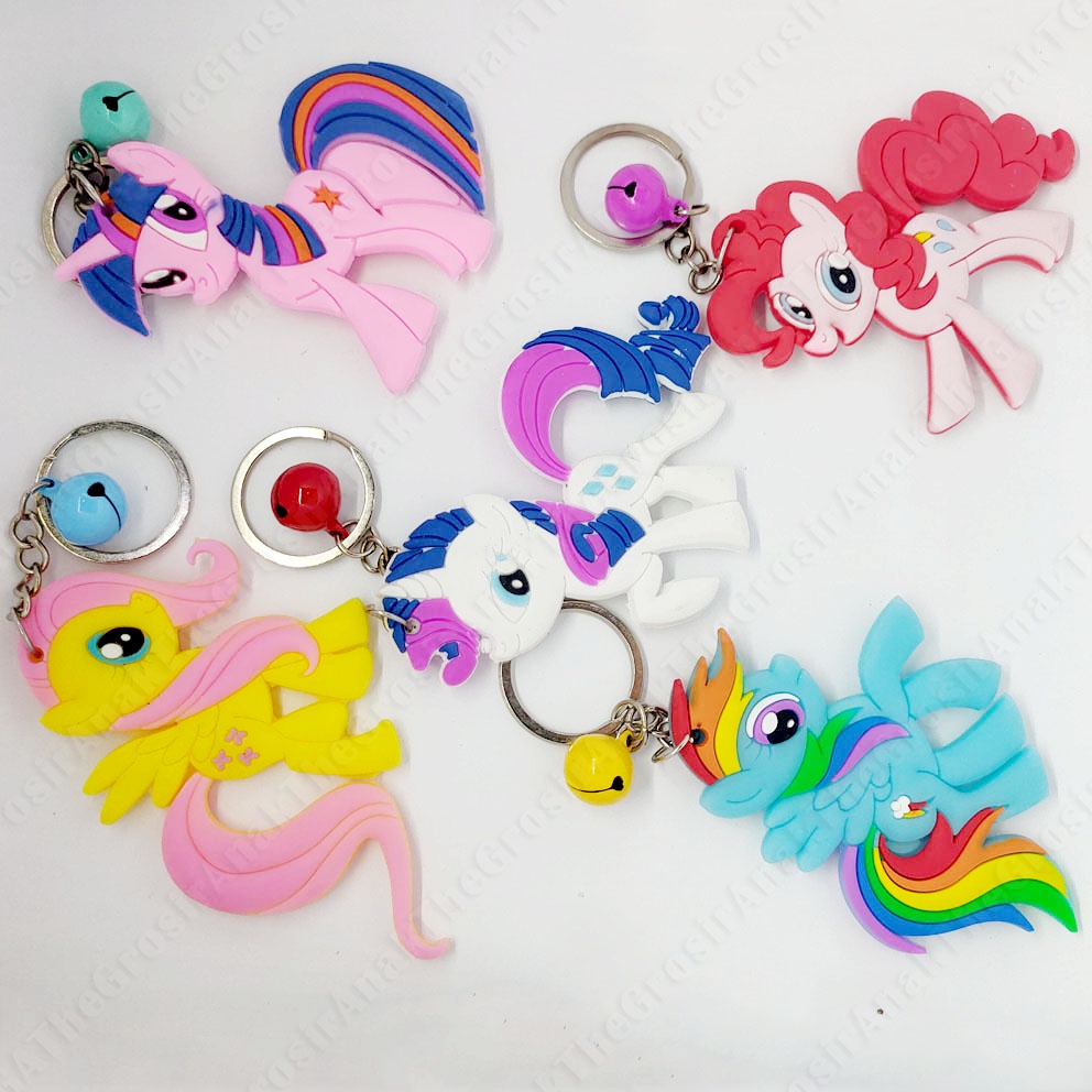 GANTUNGAN KUNCI LITTLE PONY BESAR KERINCINGAN GANCI KERINCING