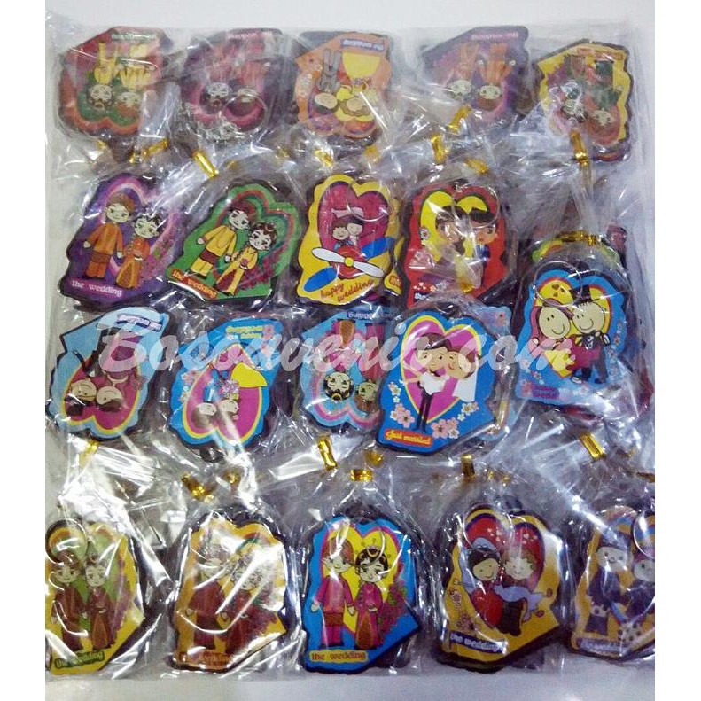 Souvenir Gantungan Kunci Pengantin Murah