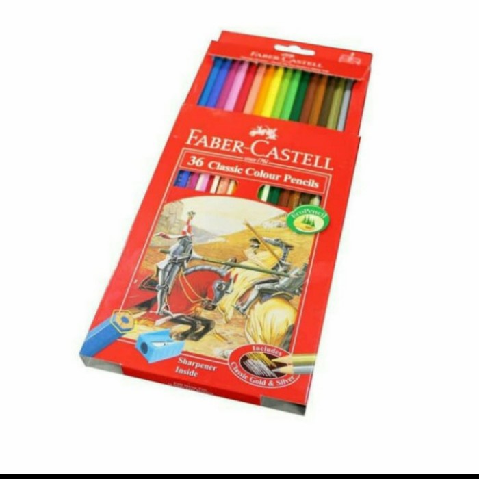 

Terlaris Pensil Warna Faber Castell Classic Isi 36 Bagus