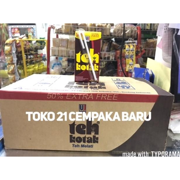 

[ COD ] Ultra Teh Kotak 1 Karton isi 24 Pcs | Melati Jasmine Dus 200 ml Murah TERLENGKAP Kode 1057