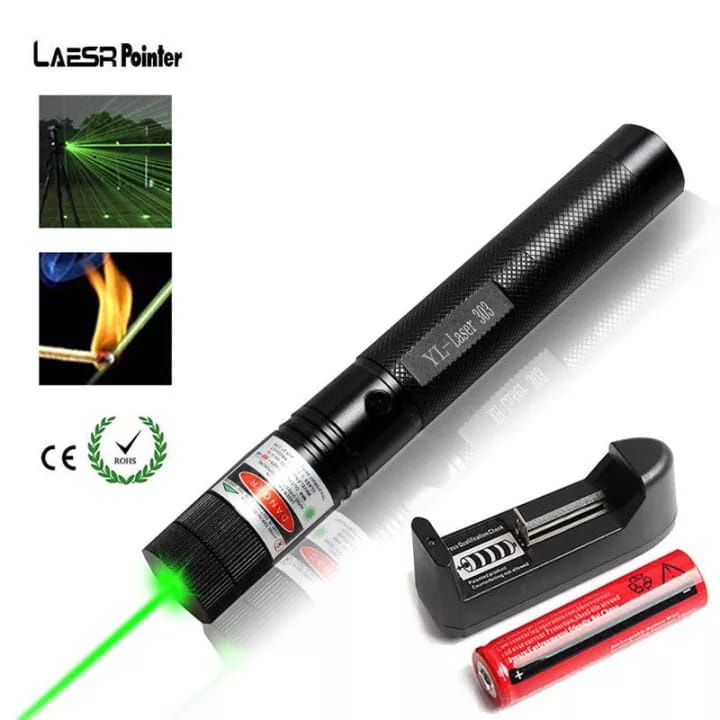 green laser pointer 303 / laser hijau variasi / laser kunci pengaman