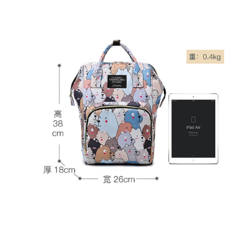 Tas Bayi Traveling Diaper Bag Traveling Tas Bayi Tas Popok Bayi Tas Ransel Mommy