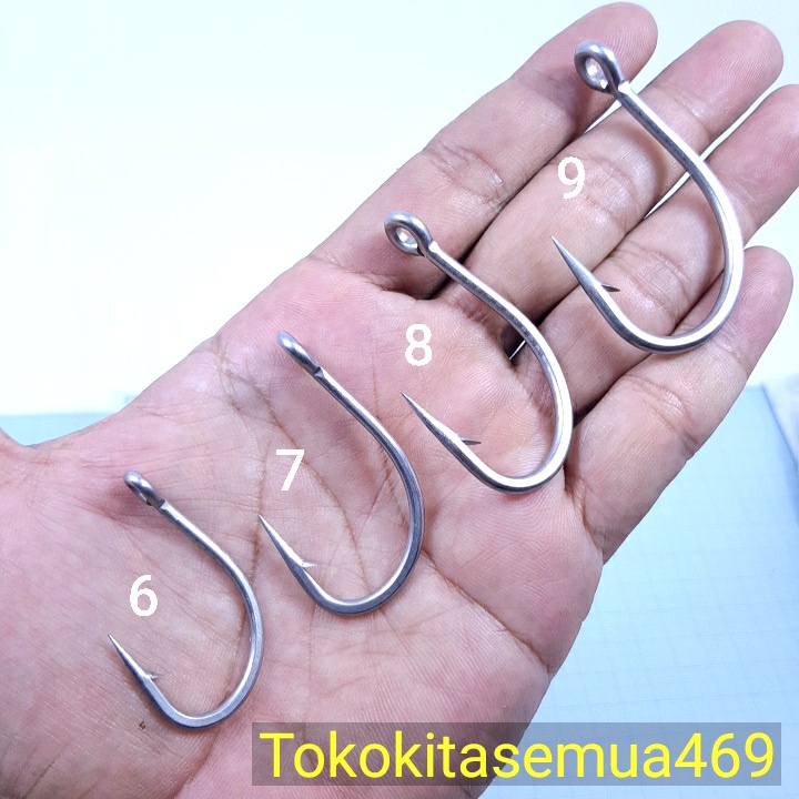 Kail Pancing Baja Stainless Ukuran Besar ID0469M9