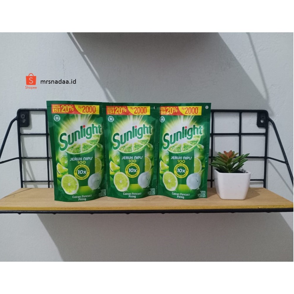 Sunlight 105 ml Jeruk Nipis (isi 3 sachet)
