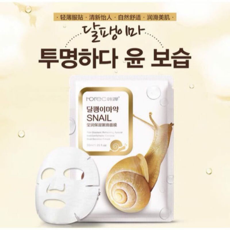 MASKER HCHANA SNAIL