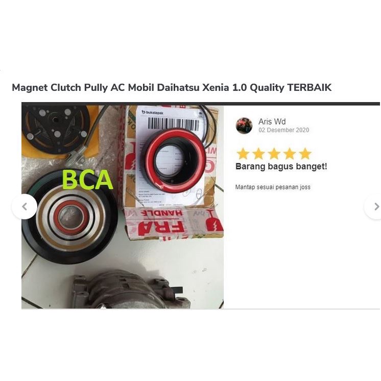 MAGNET CLUTCH MAGNIT PULLY AC Mobil Daihatsu Xenia 1.0 QUALITY TERBAIK