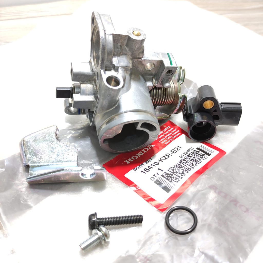 THROTTLE BODY SET TERMASUK TP SENSOR VARIO 125 LAMA 16410-KZR-B21 ASLI